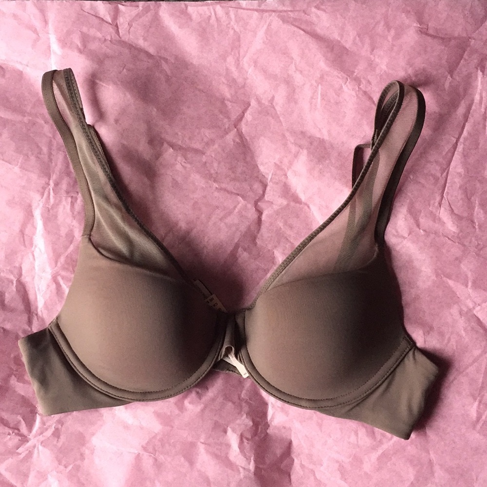 VS Nude Brown 34A Bra - Lightly Lined